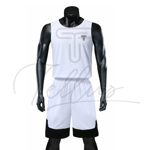 Ensemble d'uniformes de basketball de haute qualité, vêtements de sport, uniforme de basketball en polyester, kit d'uniformes de basketball pour équipe adulte avec OEM - Product Image 5