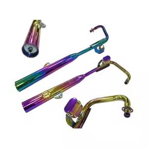 Conjunto de Silenciador para Motocicleta, Repuesto de Alta Calidad Compatible con Bajaj CT 100 N M - Product Image 1