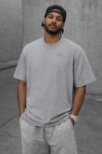 T-shirt personnalisé avec logo, haute qualité, en coton pour homme, style streetwear, avec strass, coupe ample, manches courtes, pour homme - Product Image 2