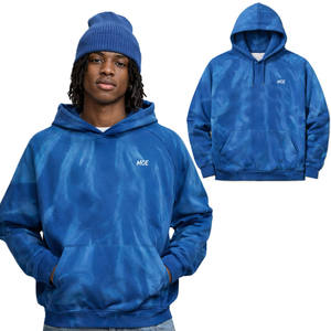 Sudadera con Capucha de Algodón Fleece para Hombre, Estilo Oversize, Streetwear, Manga Raglán, Servicio de Personalización de Marca - Product Image 1