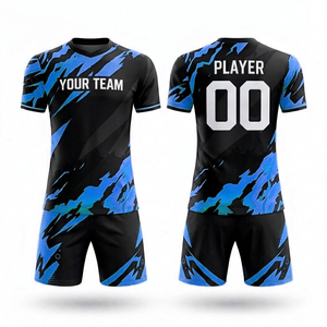 Uniformes de Fútbol Transpirables de Secado Rápido y Alta Calidad, Personalizables para Niños y Adultos, Conjuntos de Entrenamiento, Ropa Deportiva - Product Image 6