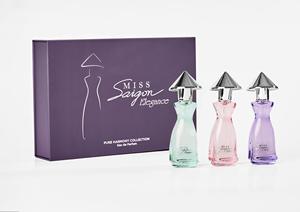 Set de Regalo de Perfume Miss Saigon Elegance Vietnam Purple Harmony 3x15ml Spray, Aroma Floral de Larga Duración, EDP, Tamaño de Viaje, para Mujer Moderna - Product Image 4
