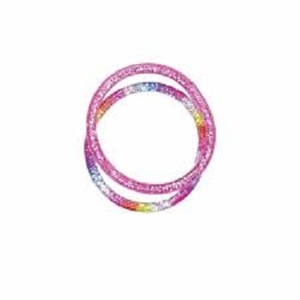 Brazalete Acrílico de Color Amarillo Brillante, Brazalete de Resina Grueso y Ancho de Alto Brillo, Brazalete de Plástico de Color Macaron de Moda - Product Image 3