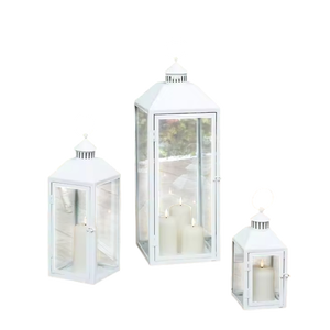 Modern Design Brass <b>Lantern</b> With Glass Panels Durable Home Decoration <b>Candle</b> Holder Centerpiece Modern Design <b>Lantern</b> - Product Image 2