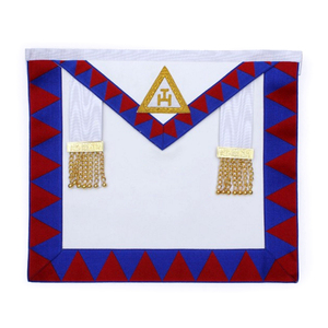 Compre delantal masónico Royal Arch Grand Chapter con bordado de hilo metálico de primera calidad del Reino Unido, delantal de logia personalizado. - Product Image 6