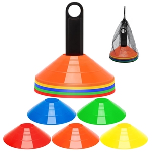 Agility Cones Training Set PE Material Durable Football Drill Kit with <b>Disc</b> and Marker Cones for Sports - Product Image 1