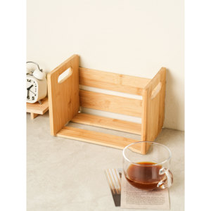 Bamboo Eco-Friendly Bookshelf Desk & Bookcases - Product Image 1