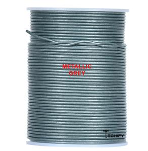 Cordon en cuir souple et lisse pour la fabrication de bijoux, idéal pour les créations de perles et de métaux, la couture et les composants décoratifs de bijoux. - Product Image 3