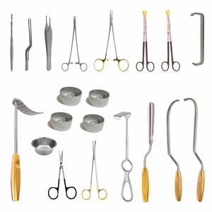 21 Pieces Mammaplasty Instruments <b>Set</b> - Plastic Surgery Surgical Instruments - Product Image 1