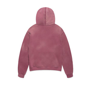 Sudadera con Capucha Oversize de Forro Polar para Hombre, Lavado Ácido, 100% Algodón Mezclado, Transpirable, Personalizable, Fabricada en Pakistán - Product Image 2