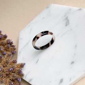 Anillo de boda de resina acrílica multicolor, grande, exagerado, geométrico, cuadrado, en racimo, clásico, moderno, de verano, nuevo, al por mayor - Product Image 4