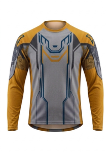 Ensemble de maillots de football personnalisés avec logo par sublimation, uniformes d'entraînement à séchage rapide, kit d'équipe de club, rétro futbol, découpe 100 % automatisée - Product Image 3