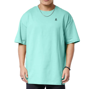 OEM T Shirt Custom Plain for Printing T-Shirts Cotton Wholesale Blank T-Shirt Manufacturer Men's T-Shirts - Product Image 1