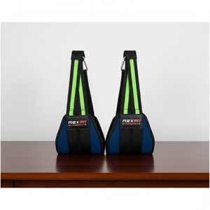 Sangles de traction Rexfit Sport Fitness en nylon robuste avec rembourrage doux pour les bras, pour barre de traction, entraînement des abdominaux et du tronc - Product Image 3