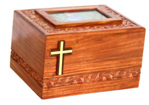 Urnes funéraires en bois pour adultes Urnes funéraires Urnes funéraires Taille personnalisée Fournitures funéraires - Product Image 2