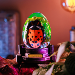 Lámpara de resina personalizada, lámpara de resina, luz nocturna personalizada, lámpara de epoxi de Pokémon, lámpara art déco, regalo personalizado, regalo hecho a mano - Product Image 1