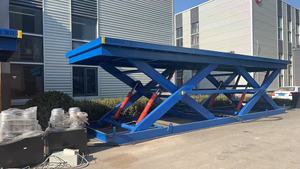 भारी शुल्क वाहन लिफ्टर हाइड्रोलिक स्थिर कैंची लिफ्ट मंच 3 मीटर 5 मीटर 6 मीटर कार उठाने उपकरण - Product Image 2