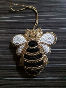 Designer Handcrafted Embroidery Beaded <b>Keychain</b> Premium Glass Beads Beautiful Handmade Embroidery Classic Eco-Friendly Fashion - Product Image 2