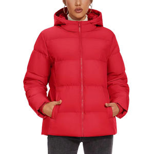 OEM 2026 Fashion Women Outdoors Casual Hooded Puffer <b>Jacket</b> ultra <b>Packable</b> Plus Size Women's Down <b>Jacket</b> - Product Image 4