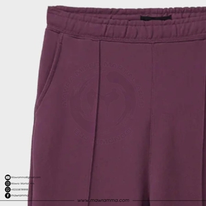 Pantalon décontracté pour homme, coupe droite, taille élastique, avec poches latérales, en coton tricoté mi-lourd avec élasthanne, pour l'automne - Product Image 3