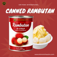 Ingeblikte Rambutan in siroop 565g netto gewicht, gedroogd 340g, Vietnam oorsprong, lange houdbaarheid, OEM 20oz 30oz