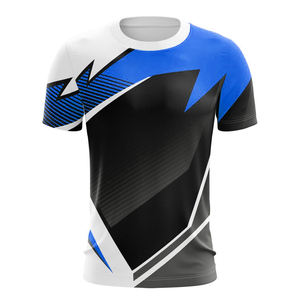 T-shirts de sport pour hommes en coton et bambou de haute qualité, personnalisables, noirs unis, pour l'entraînement et la course, grandes tailles, compression – Collection été chaude - Product Image 5