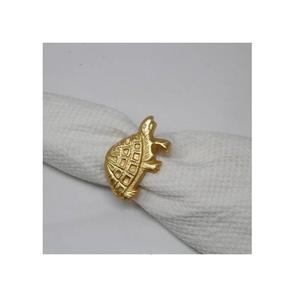 Anillos para Servilletas de Lujo con Diseño de Grulla Dorada, de Aluminio, Ecológicos y Duraderos, para Bodas, Hoteles y Hogar - Product Image 4