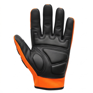 Gants de travail de mécanicien haute performance, sécurité renforcée, dos en spandex flexible, protection des doigts en TPR contre les chocs, réparation automobile, usage général - Product Image 1