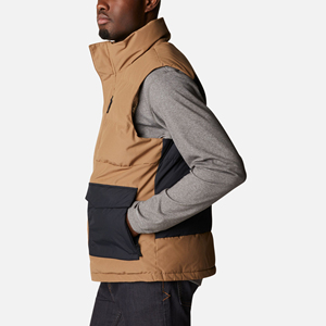 Chaleco Acolchado Grueso de Material Sólido Más Vendido para Hombre, Transpirable, Fabricantes Profesionales, Chalecos Acolchados Sin Mangas para Hombre de Invierno - Product Image 4