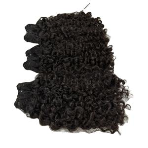 Extensions de cheveux naturels 100% humains, ondulés profonds, en vrac, cuticules alignées, pointe plate, prix de gros, extensions à clipser - Product Image 2