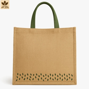 ถุงช้อปปิ้งผ้ากระสอบเคลือบพิมพ์ลายแตงโมตามสั่ง ขนาด 31x27x16 ซม. ขายส่ง รับผลิตแบบ OEM ODM แบรนด์ส่วนตัว ผู้ส่งออก - Product Image 6