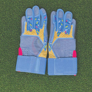 Guantes de Béisbol Personalizados de Nuevo Estilo en Oferta, Guantes de Bateo de Piel de Cabra de Primera Calidad, Guantes de Bateo al por Mayor - Product Image 5