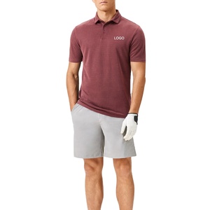 Polo de sport respirant à séchage rapide pour homme, brodé, en coton, polyester et élasthanne, uniformes de travail d'entreprise - Product Image 1