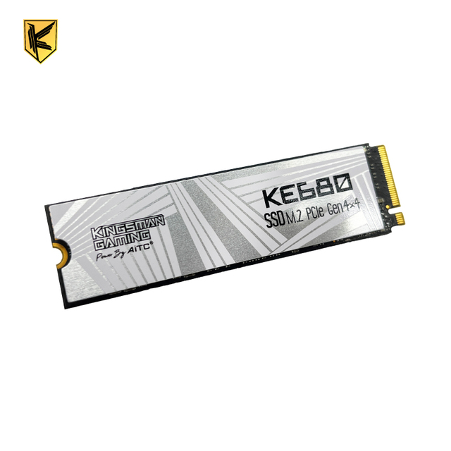 New KINGSMAN GAMING 1TB NVMe SSD M.2 PCIe Gen4 with 7400MB/s Read/6600MB/s Write for Laptop Gaming Console & PS5
