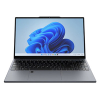 Portátil Empresarial de 15.6 Pulgadas con AMD Ryzen 5, 16 GB de RAM, SSD, Pantalla IPS, Teclado en Inglés, Desbloqueo por Huella Dactilar, WiFi, Windows 11, Nuevo