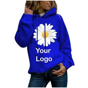 Últimas sudaderas largas de lana para mujer de alta calidad, totalmente personalizables, impresas y bordadas, precio mayorista de invierno, baratas, Bangladesh - Product Image 3