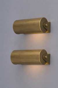 Modern Brass Wall Sconce Rectangle Shape Indoor Lighting Fixture for Hallway Home Decor Lightweight Design - Product Image 3