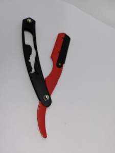 MACLURA SURGICAL MS-BSR-28 Barber <b>Straight</b> <b>Razor</b> with Stainless Steel Blade and Wood Handle for Face & Body Shaving - Product Image 1
