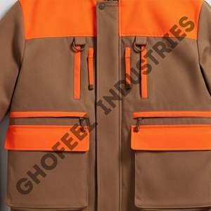 Chaqueta de Caza Impermeable Personalizada de Alta Resistencia de 10000 mm, Chaqueta de Camuflaje Transpirable con Capucha Desmontable para Cazadores Profesionales - Product Image 4