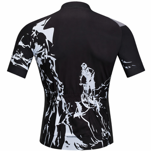 Men’s Cycling Jersey Short Sleeve Multicolored Diamond Breathable Quick Dry MTB <b>Road</b> Bike Shirt - Product Image 2