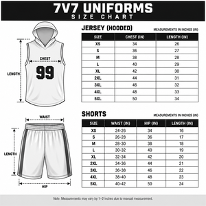 Conjunto de Compresión 7v7 de Mezcla de Poliéster y Spandex Elástico, con Capucha, Sin Mangas, Color Cian y Negro, de Secado Rápido y Absorción de Humedad, Kits Deportivos 7v7 - Product Image 6