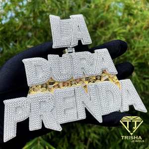 Collar con Colgante de Cabeza de Gorila, Diamante Cultivado en Laboratorio, Plata de Ley 925, Corte Brillante, Joyería Personalizada, Regalo de Moda Hip Hop - Product Image 6