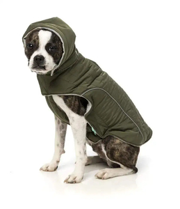 Abrigo de Invierno para Perro con Capucha, Resistente al Viento y a la Nieve, Chaqueta Cálida con Forro Polar, Chaleco Reflectante para Cachorros, Grueso para Clima Frío - Product Image 6