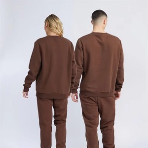 Sweat-shirts à capuche en molleton épais pour hommes, style streetwear décontracté, personnalisables, fabrication OEM, unisexe, marron, en French Terry - Product Image 2