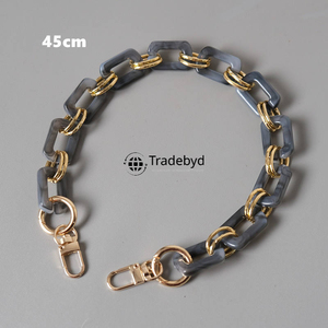 Cadena de resina hecha a mano, joyería de moda, elegante collar de resina colorido, ligero, duradero, moderno para mujeres y niñas Tradebyd - Product Image 4