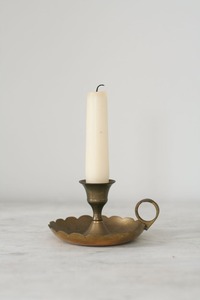 Handmade Bronze <b>Candle</b> Holders <b>Set</b> of 2 Twisted Design for Home Decoration - Product Image 3