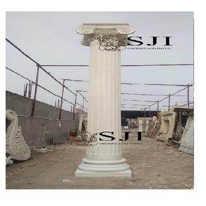 Columnas de Boda del Sur de la India, Tema Romano y de Templo, de Madera - Product Image 1