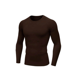 <b>Men</b> Compression Long Sleeve Workout Gym <b>T</b>-<b>Shirt</b> Running Top <b>Cool</b> Dry Sports Base layer Undershirts - Product Image 3