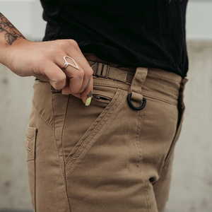 Pantalon de moto pour femme avec doublure en mesh, fabriqué par des professionnels, doublure en Kevlar, protection CE niveau 2 des genoux et des hanches, pantalon cargo - Product Image 4