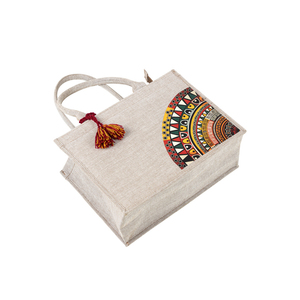 Bolsa de Lona de Algodón con Diseño Impreso Natural 2026, Producto Más Vendido en Pakistán, Bolsa de Lona Personalizada - Product Image 5